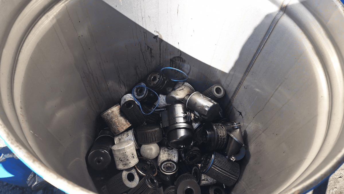 Recycling program at HallCraft